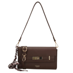 Schoudertas W01438097 donkerbruin