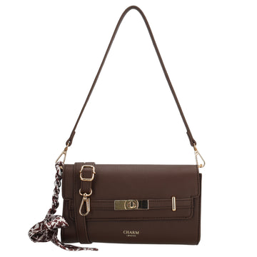 Charm London Schoudertas W01438097 donkerbruin