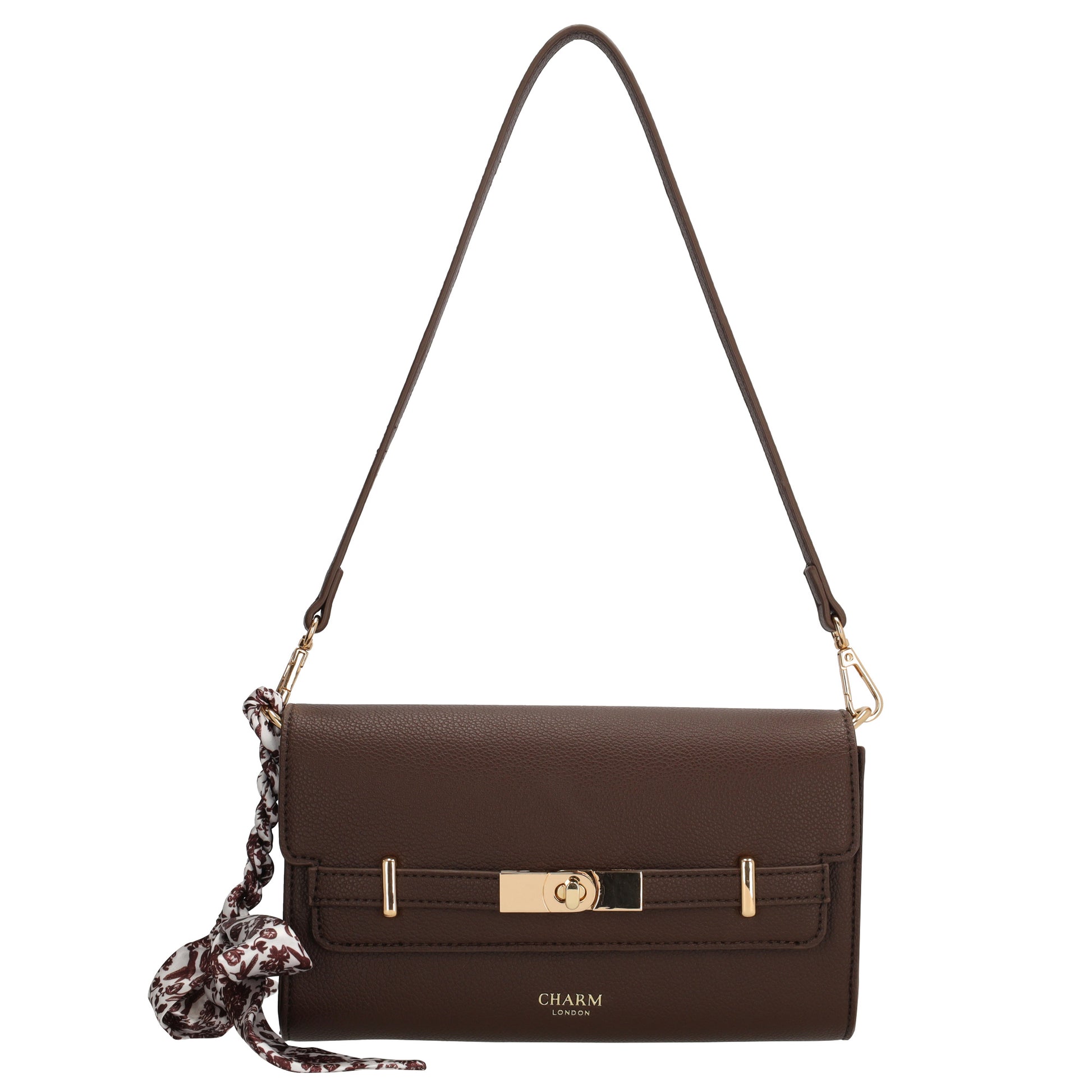 Charm London Schoudertas W01438097 donkerbruin