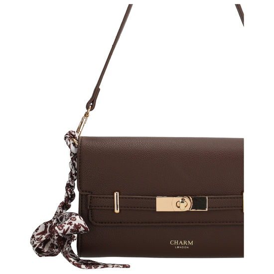 Charm London Schoudertas W01438097 donkerbruin