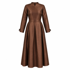 Dress Claudi dark brown