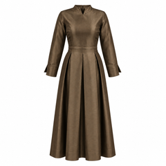 Dress Claudi olive green