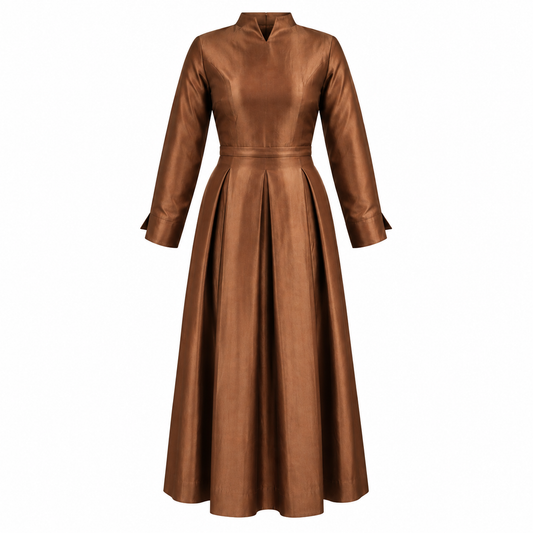 Jurk Claudi tabac