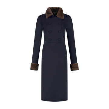 Dress Caroline dark blue