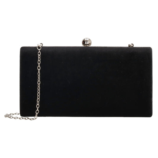 No Label Clutch 6428001 zwart