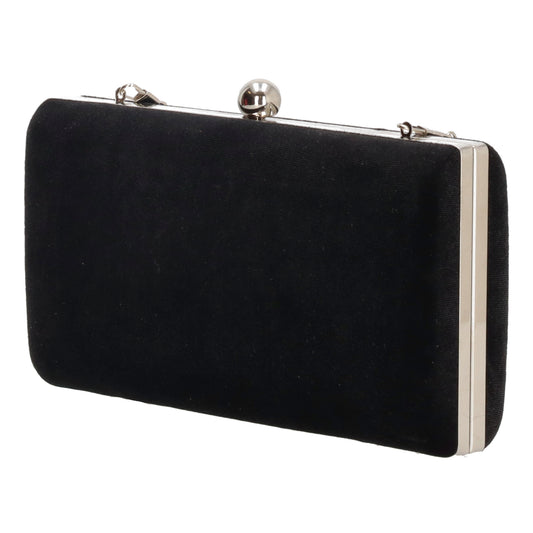 No Label Clutch 6428001 zwart