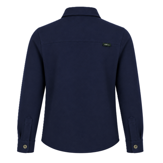 Overshirt Ruud donkerblauw