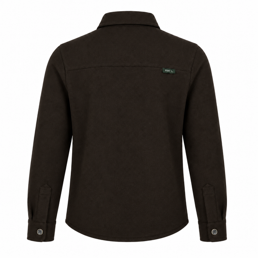 Overshirt Ruud donkerbruin