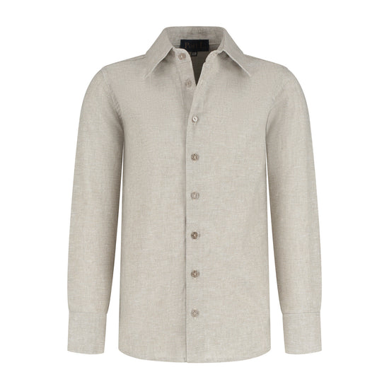 Port L. Blouse Harry donkerzand
