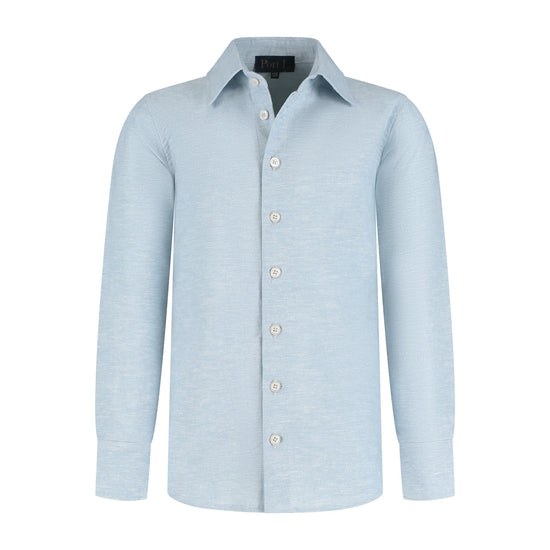 Port L. Blouse Harry lichtblauw