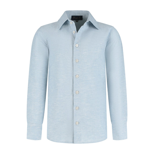 Port L. Blouse Harry lichtblauw