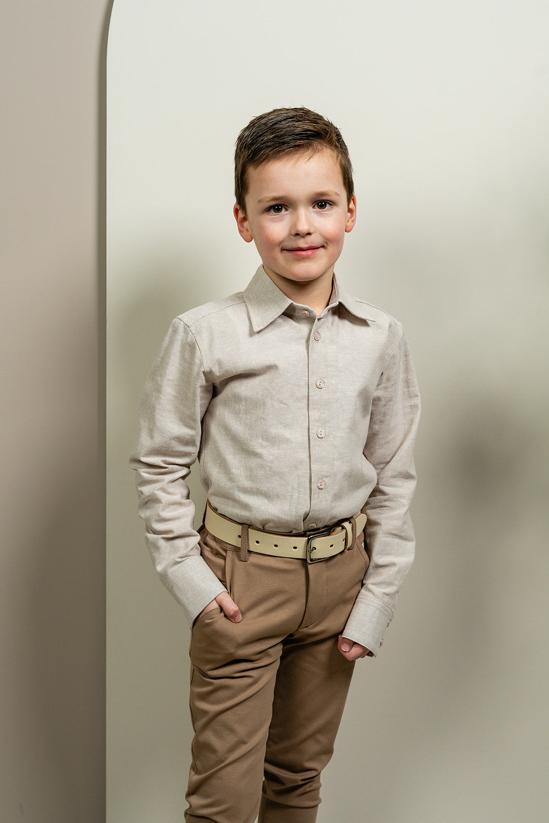 Port L. Blouse Harry zand