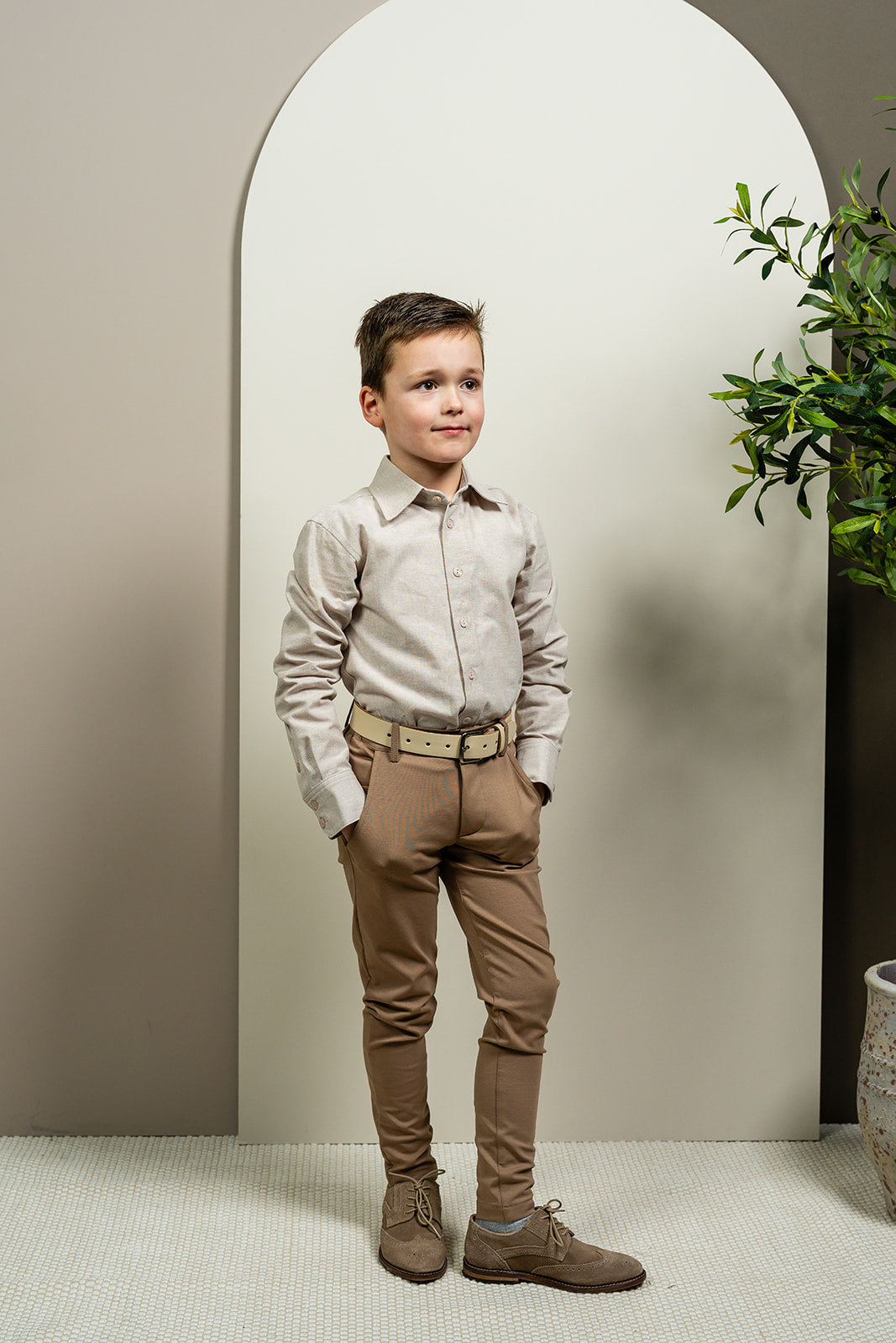 Port L. Blouse Harry zand
