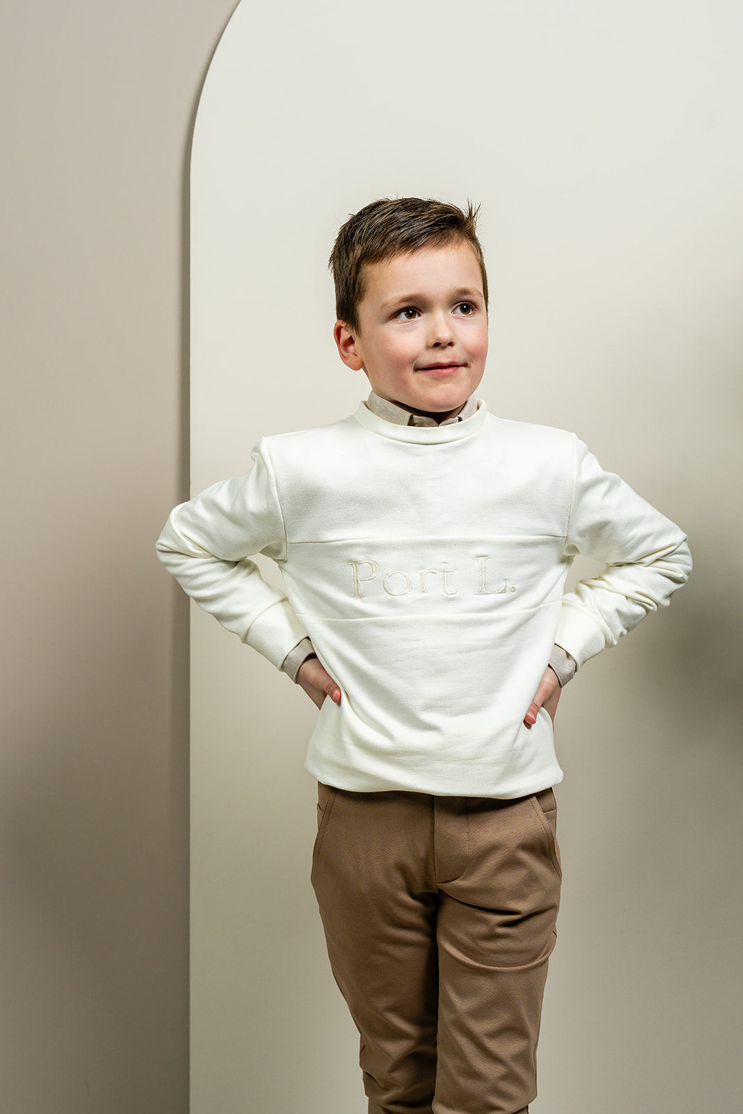 Port L. Blouse Harry zand