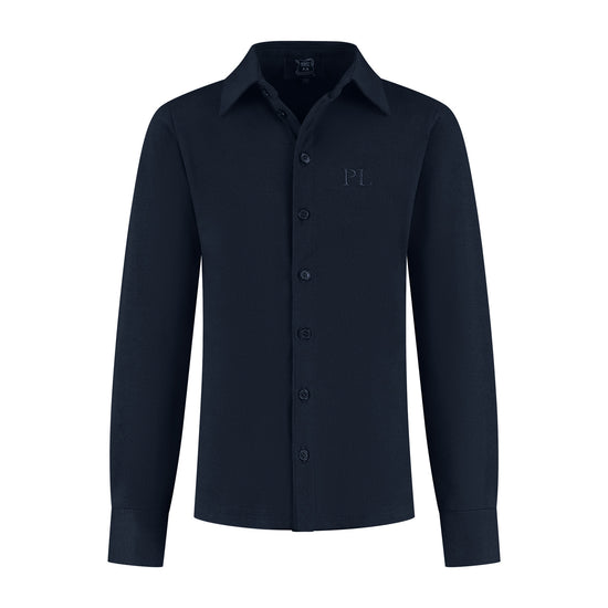 Port L. Blouse Lucas donkerblauw