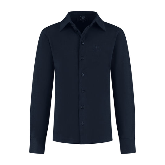Port L. Blouse Lucas donkerblauw
