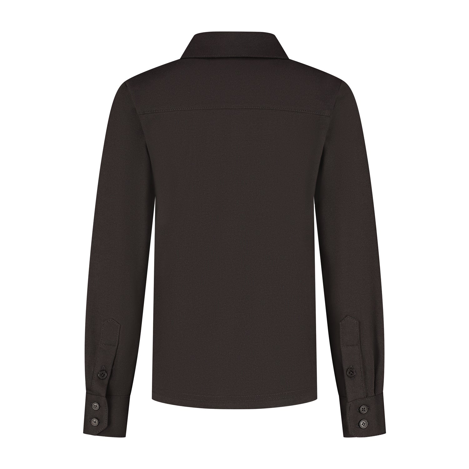 Port L. Blouse Lucas donkerbruin