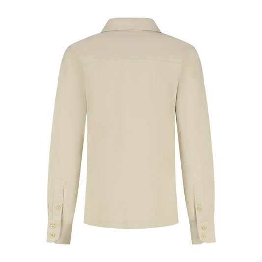 Port L. Blouse Lucas zand