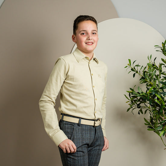 Port L. Blouse Lucas zand