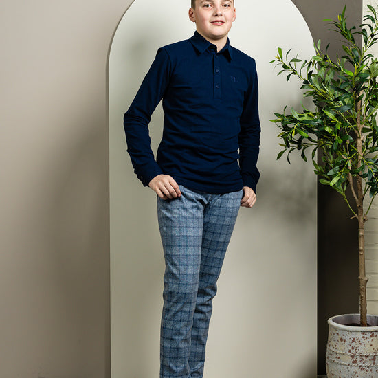Port L. Broek Geert blauw