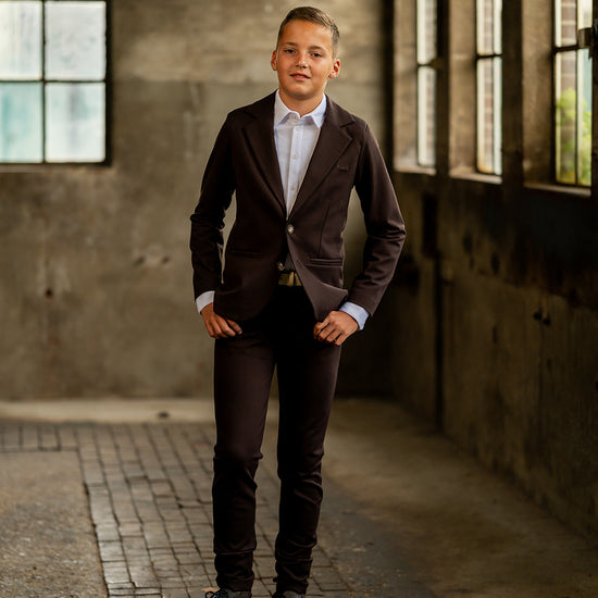 Port L. Broek Thijn donkerbruin
