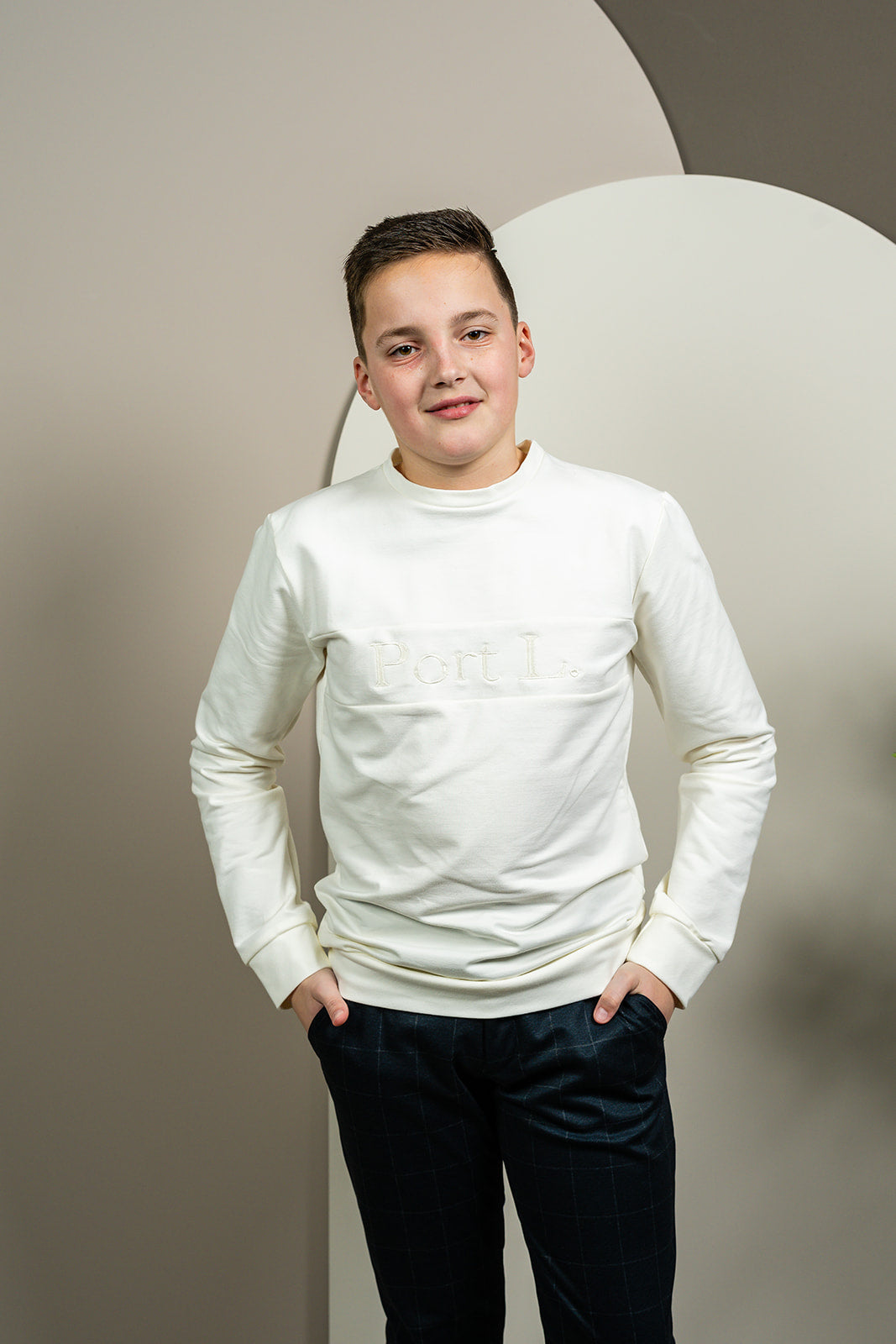 Port L. Broek Tom donkerblauw