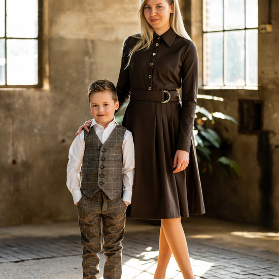 Port L. Gilet Joost bruin