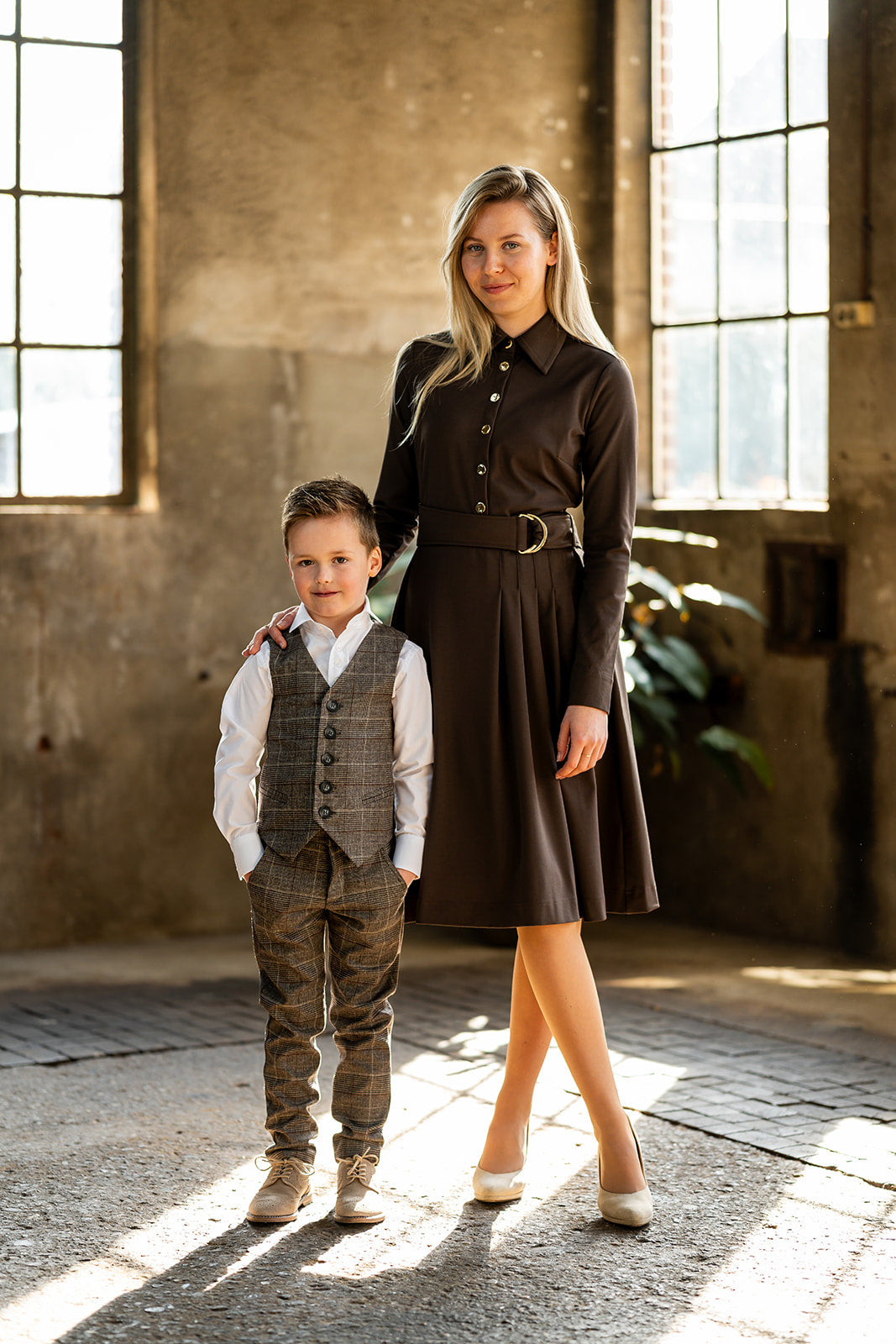 Port L. Gilet Joost bruin