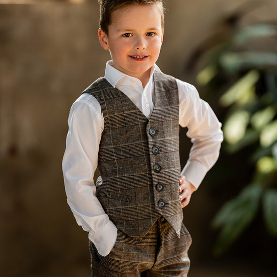 Port L. Gilet Joost bruin
