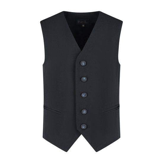 Port L. Gilet Maarten donkerblauw