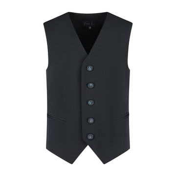 Port L. Gilet Maarten donkerblauw