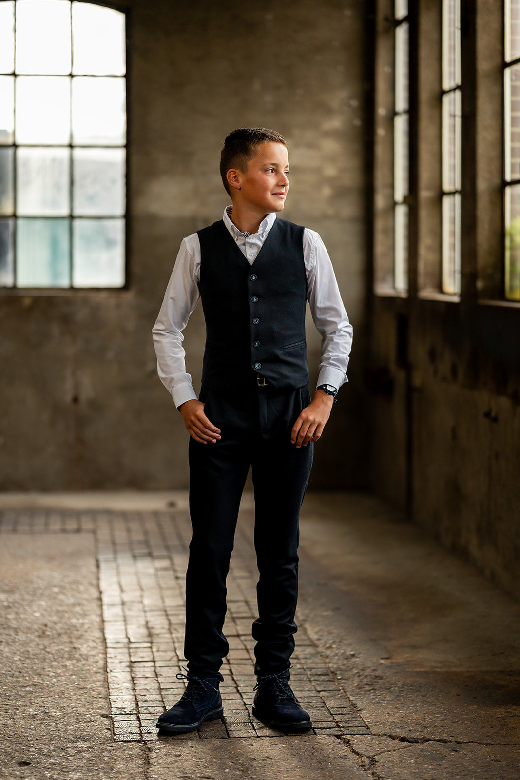 Port L. Gilet Maarten donkerblauw