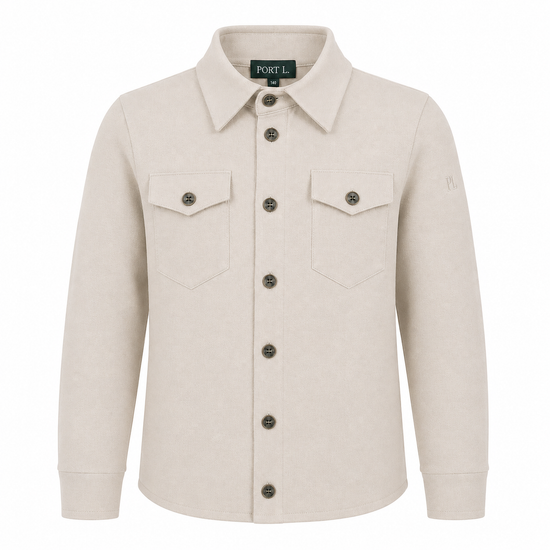 Port L. Overshirt Ruud zand