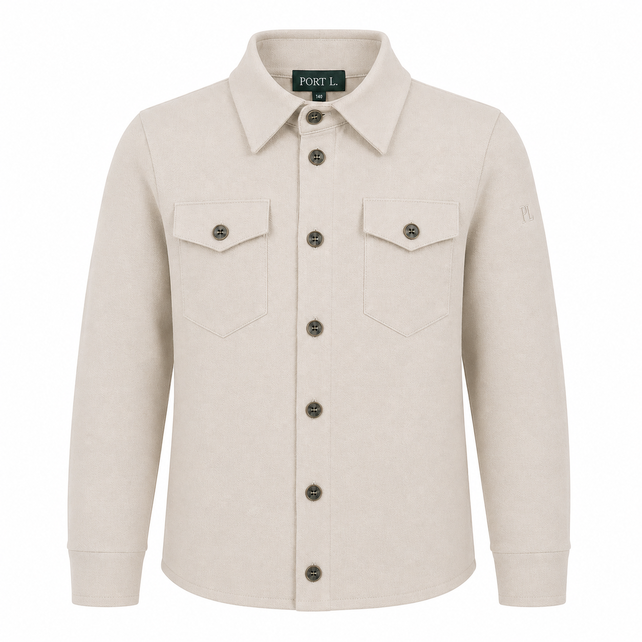 Port L. Overshirt Ruud zand
