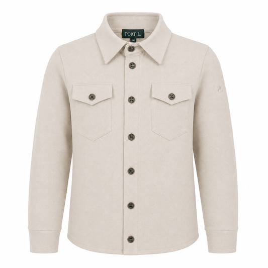 Port L. Overshirt Ruud zand