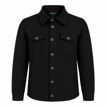 Port L. Overshirt Ruud zwart