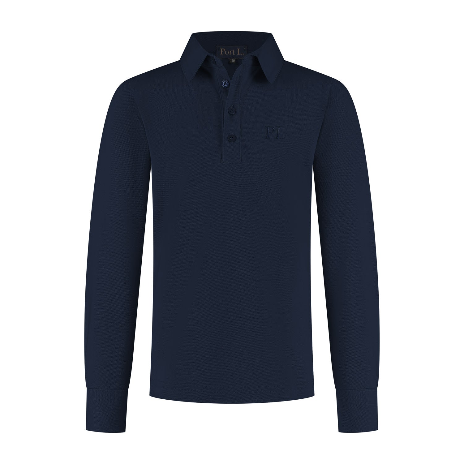 Port L. Poloshirt Jos donkerblauw