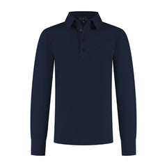 Poloshirt Jos donkerblauw