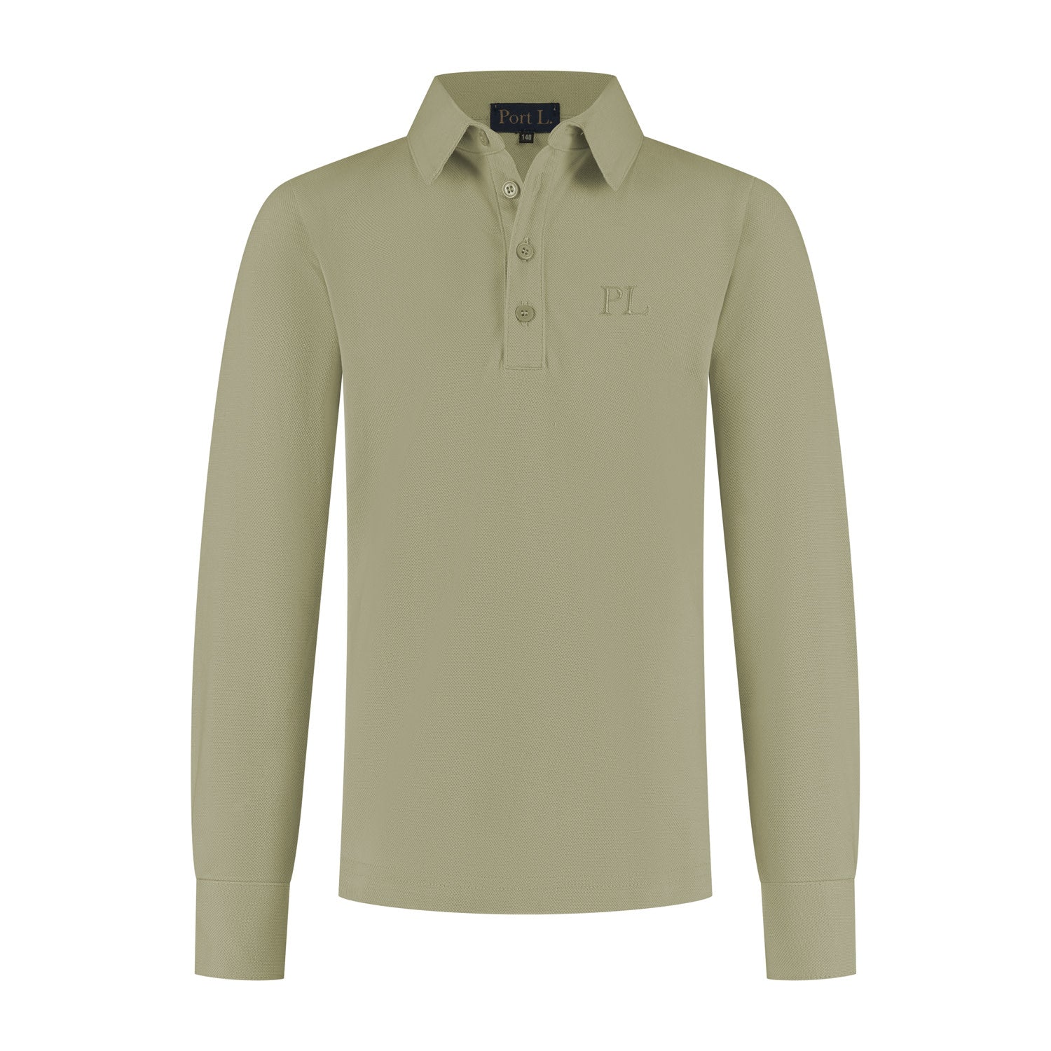 Port L. Poloshirt Jos olijfgroen