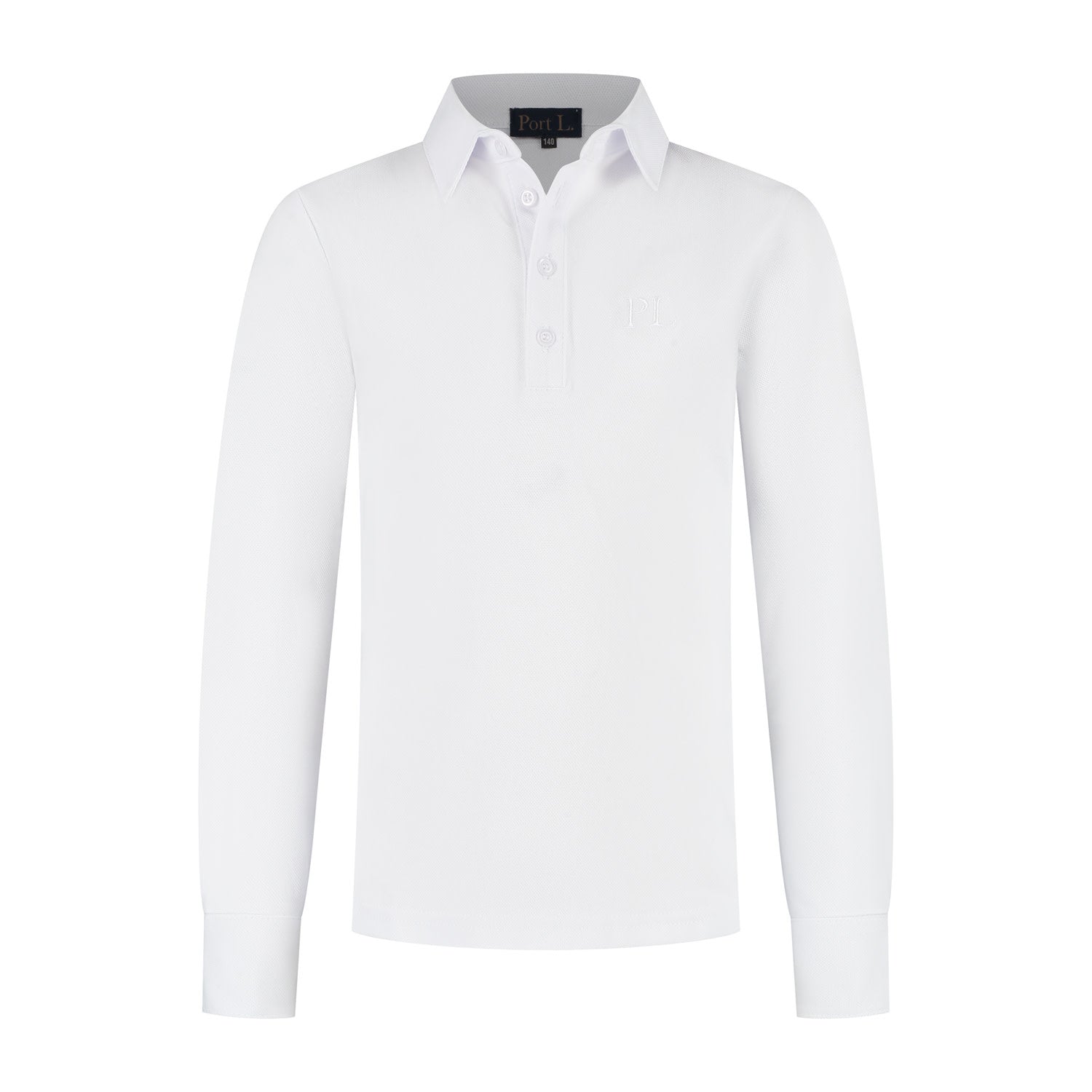Port L. Poloshirt Jos wit