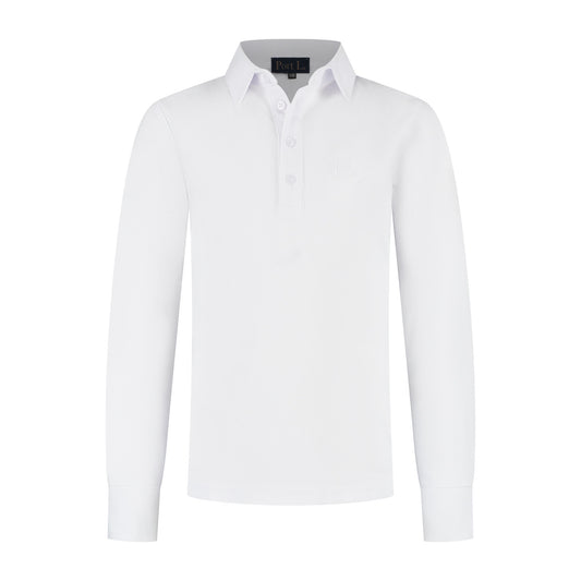 Port L. Poloshirt Jos wit