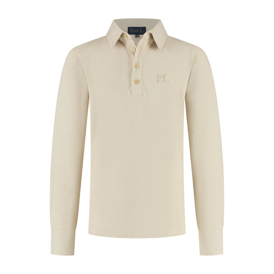 Port L. Poloshirt Jos zand
