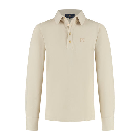 Port L. Poloshirt Jos zand