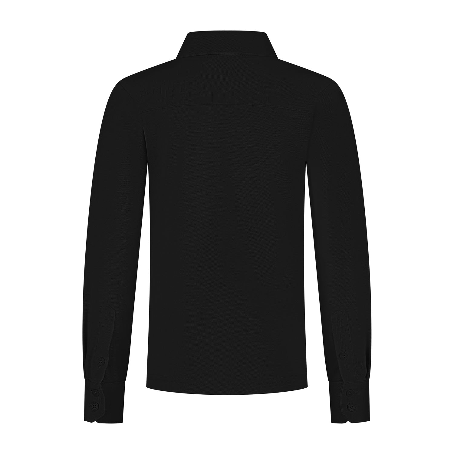 Port L. Poloshirt Jos zwart