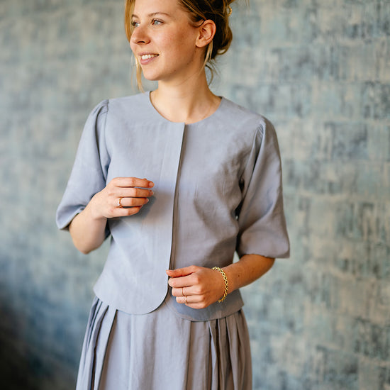 Port Lavande Blouse Aniek blauw