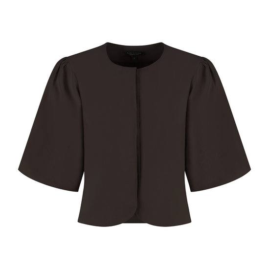 Port Lavande Blouse Aniek donkerbruin