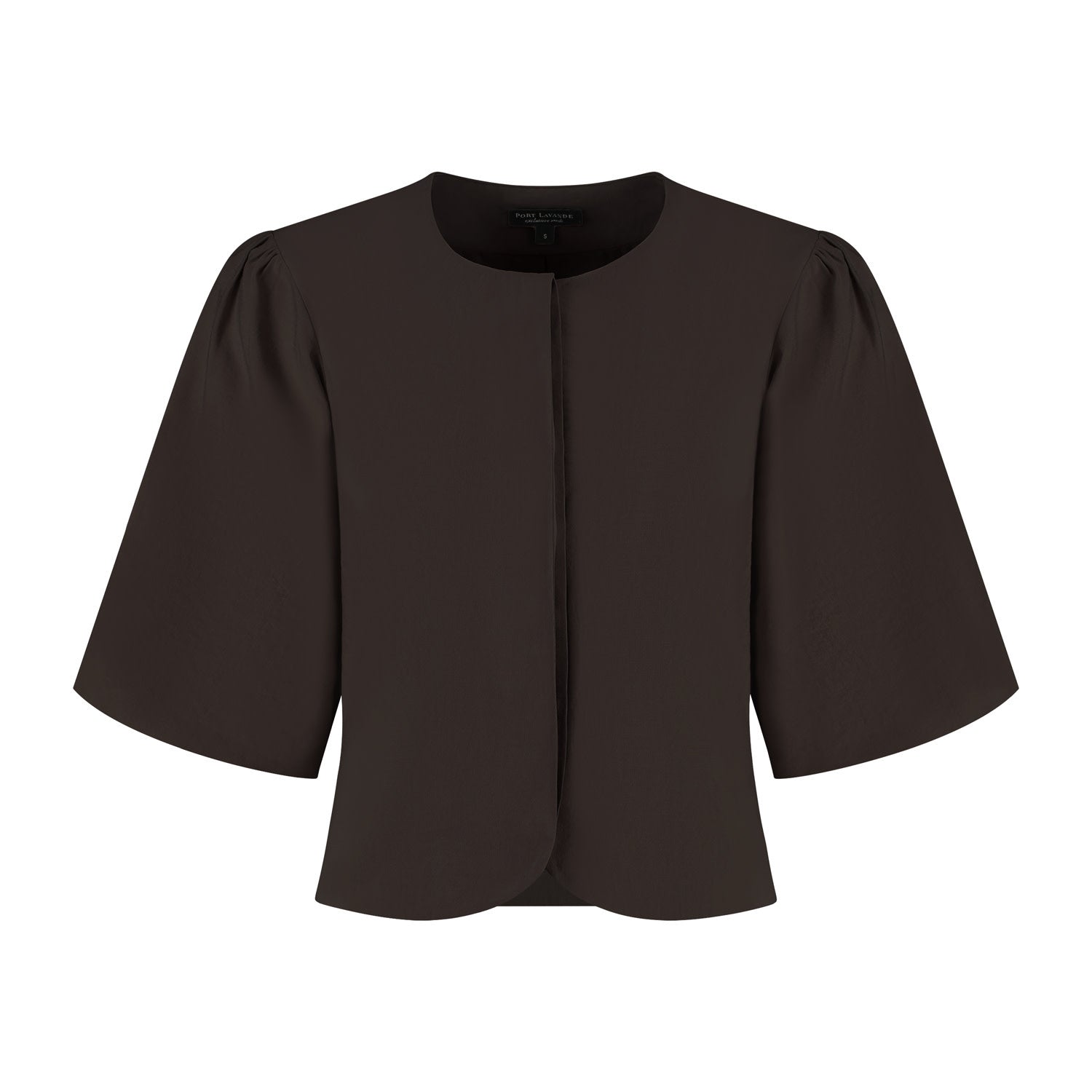 Port Lavande Blouse Aniek donkerbruin