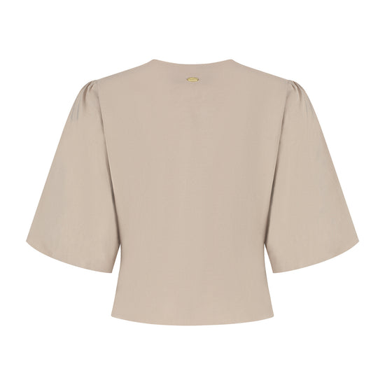 Port Lavande Blouse Aniek donkerzand