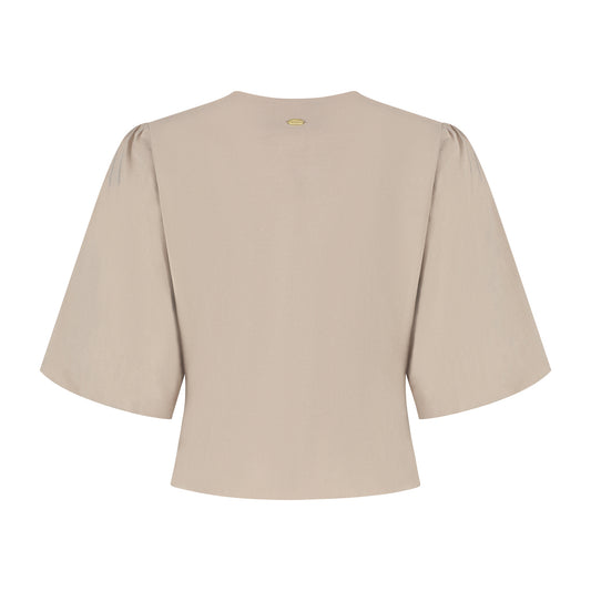 Port Lavande Blouse Aniek donkerzand