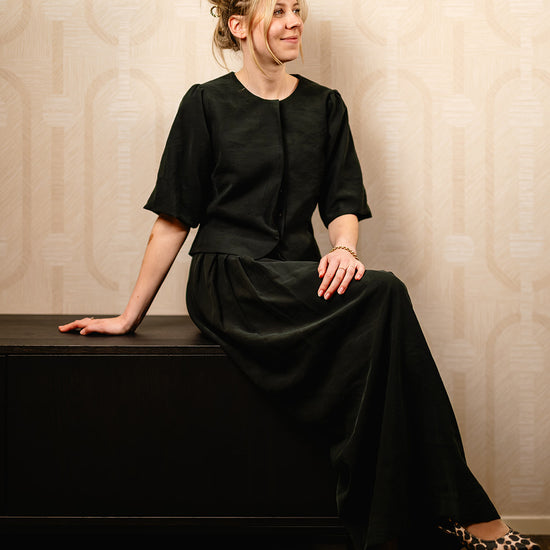 Port Lavande Blouse Aniek zwart